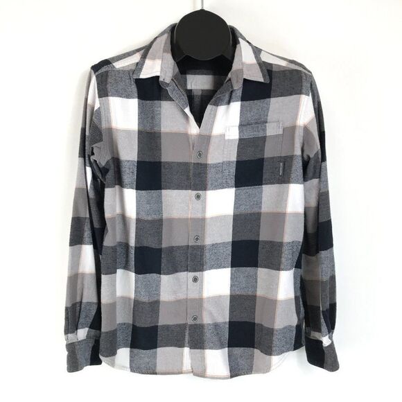 Columbia Button Down Plaid Shirt Women's Size Medium Regular Fit 100% Cotton - Picture 1 of 12